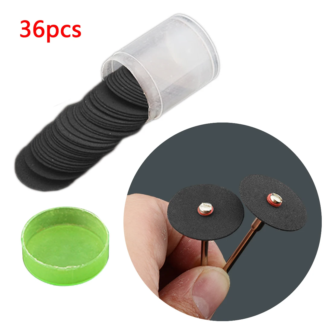 

36pcs Resin Cutting Disc Circular Saw Blade Grinding Wheel For Dremel Rotary Tool Abrasive Sanding Disc Tools Grinding Tools