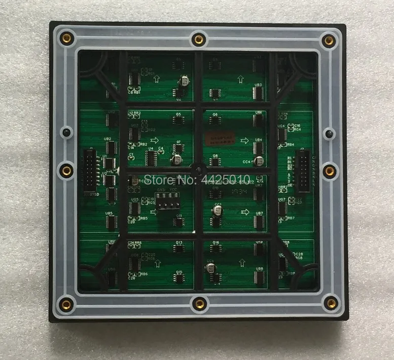 P6 наружный светодиодный дисплей модуль HUB75 интерфейс ASLLED SMD 192*192 мм IP65 содержащий