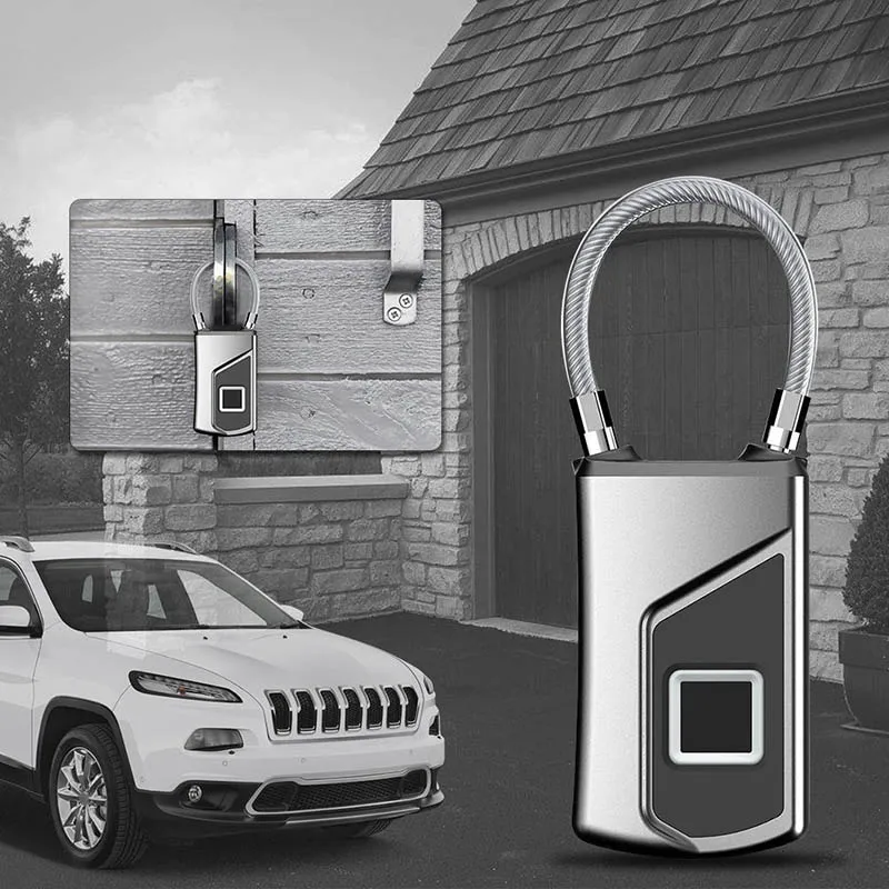 

L1 Fingerprint Smart Padlock Low-Power Waterproof Indoor Outdoor Security Digital Lock XXM8