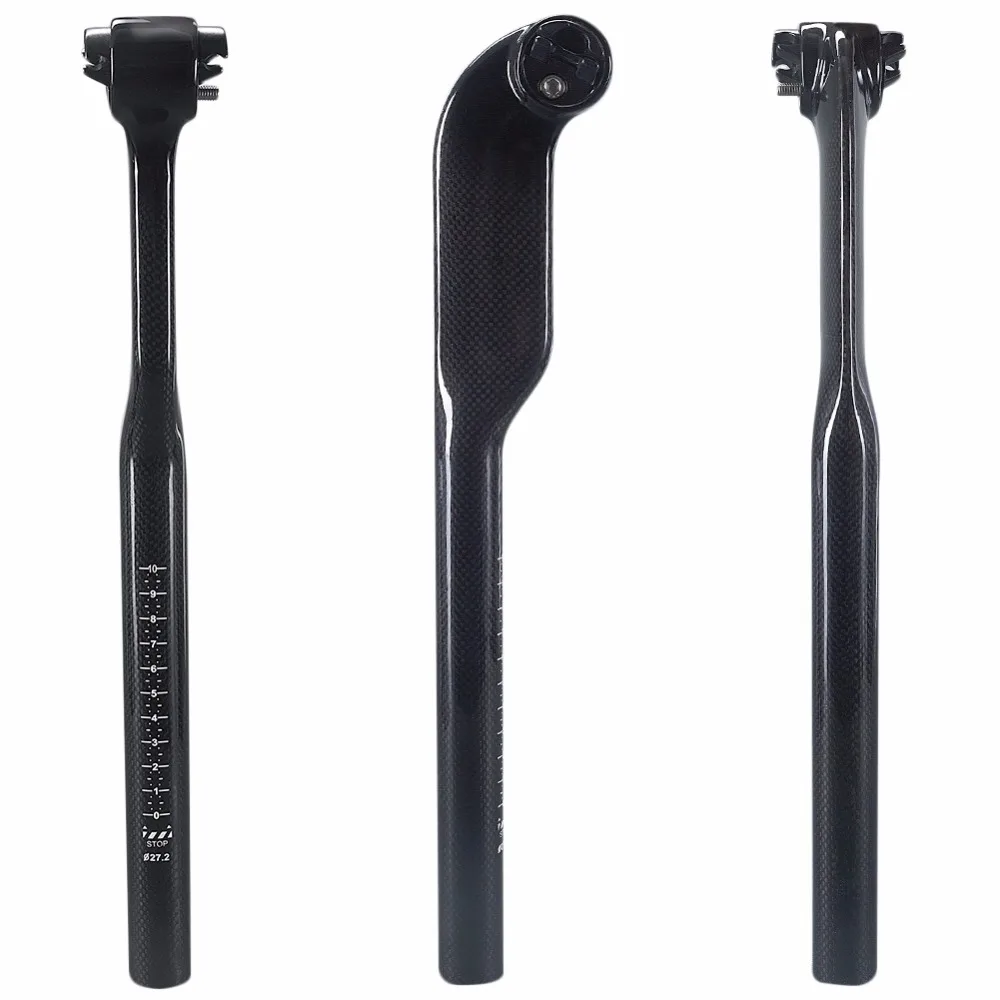 Reggisella in carbonio 27.2/30.8/31.6 Della Bici Della Strada Set  posteriore 25 millimetri 30.8/31.6 millimetri Testa di Carbonio MTB  reggisella della bicicletta Tubo Sella 350/400 millimetri|Bicycle Seat  Post| - AliExpress