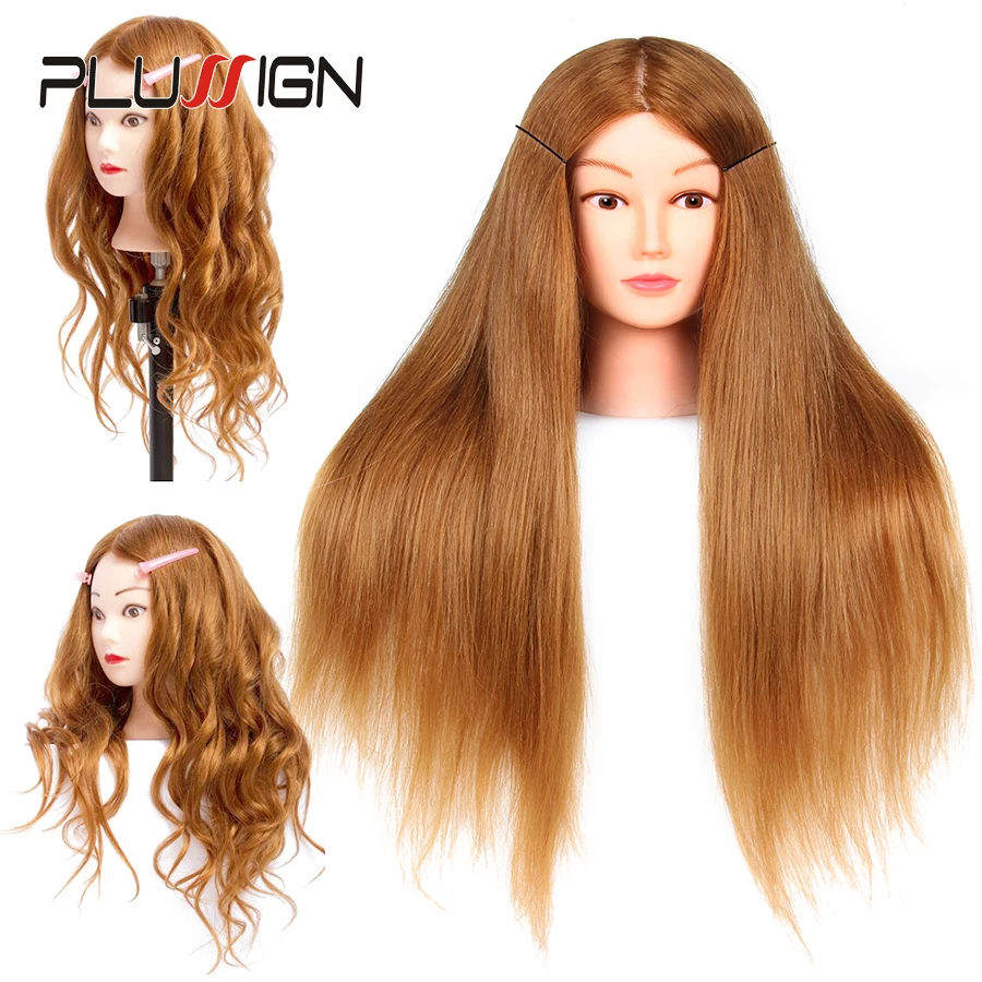human hair practice head
