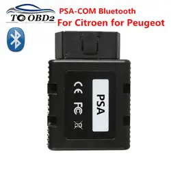 PSACOM PSA-COM диагностический инструмент Bluetooth PSA com Bluetooth OBD OBD2 для ЭБУ/ключевой программирующий/DTC для Citroen для peugeot