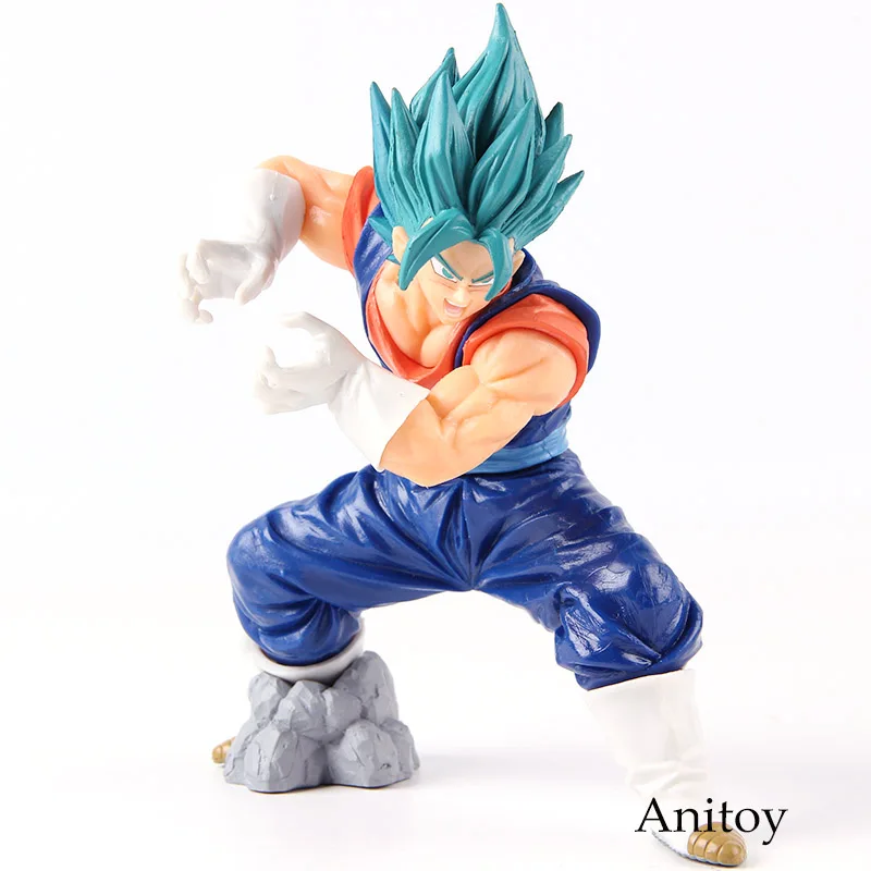 Banpresto Dragon Ball Супер Final Kamehameha аниме vegetto Super Saiyan синий ПВХ Dragonball Фигурки Коллекционная модель игрушки - Цвет: without retail box