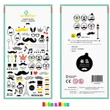 Новинка 1 шт./компл. смешные усы кукла стиль бумажная наклейка для скрапбукинга украшения этикетки оптом