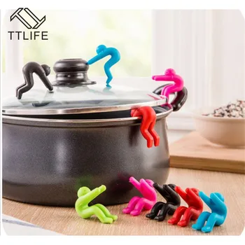 

TTLIFE The villain raises the lid and overflows the kitchen lid heightening device to prevent the soup from overflowing the pot
