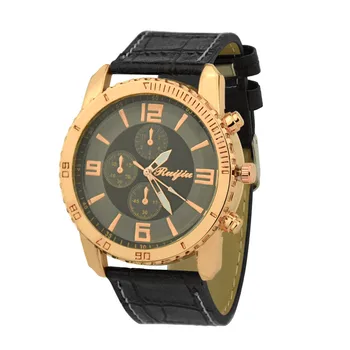 

Fashion Leather Men's Quartz Watch Luxury Casual Watch Clock Men's watch Wrist Party decoration suit Dress Watch gifts male man