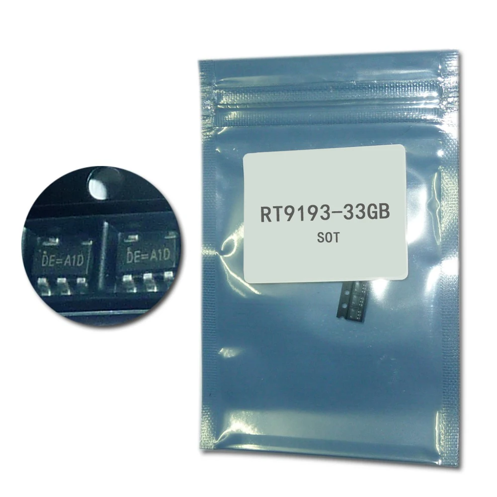 

RT9193-33GB RT9193-3.3V stabilizer 3.3 V 0.3A SOT-23 10pcs/lot