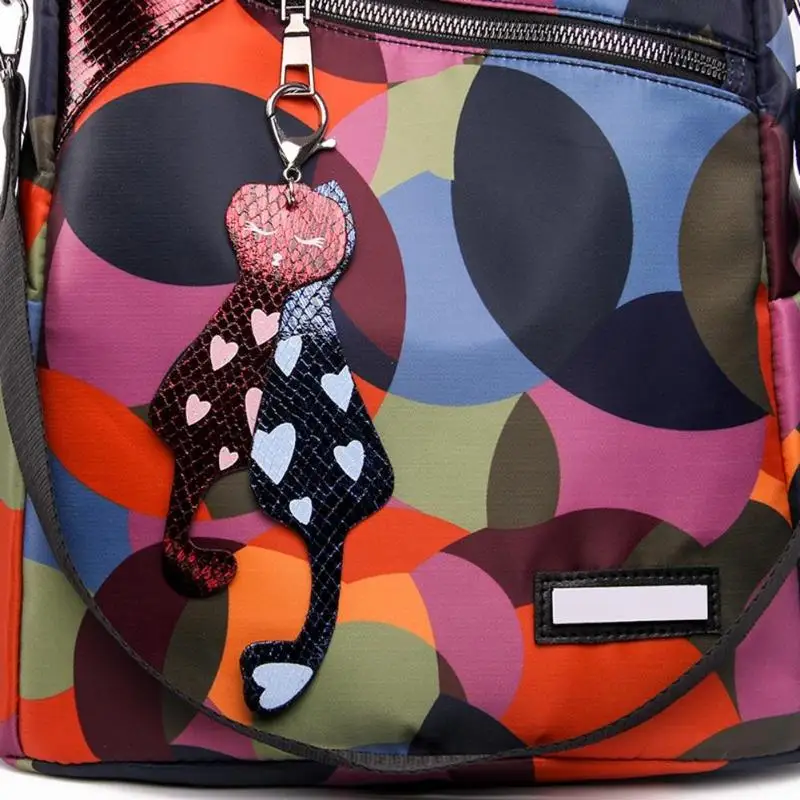 Модный женский нейлоновый рюкзак с защитой от воровства, вместительный рюкзак для девочек-подростков, Школьный Рюкзак Для Путешествий