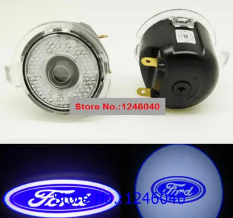 

LED Under Side Mirror Puddle Light Logo Laser Light Welcome Light Lamp For Ford Edge/Explorer FLEX SEL Fusion F150 Mondeo Taurus