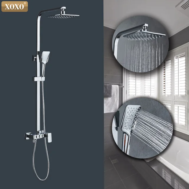 Modern Style Automatic Button Shower Faucet 1