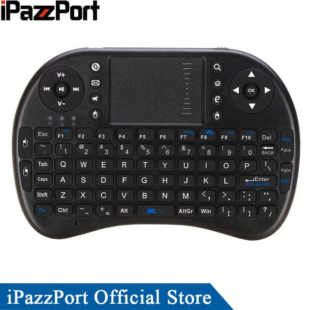 Cheap Hot sell iPazzPort English Mini Wireless Keyboard and Mouse Combo with TouchPad for Android TV Box/Smart TV/Raspberry Pi/Mini PC Cheap Hot sell iPazzPort English Mini Wireless Keyboard and Mouse Combo with TouchPad for Android TV Box/Smart TV/Raspberry Pi/Mini PC