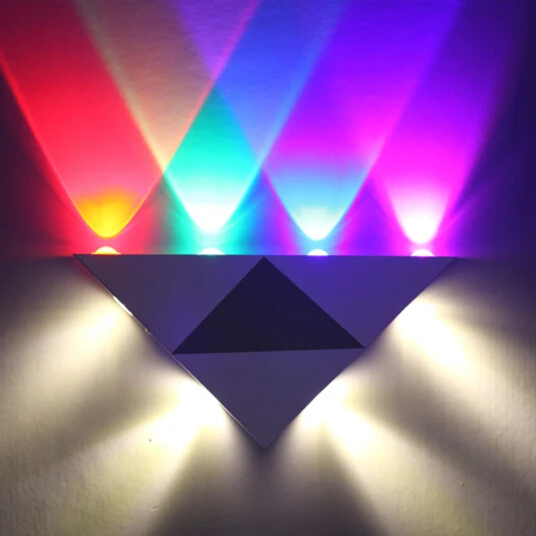 colored wall lights