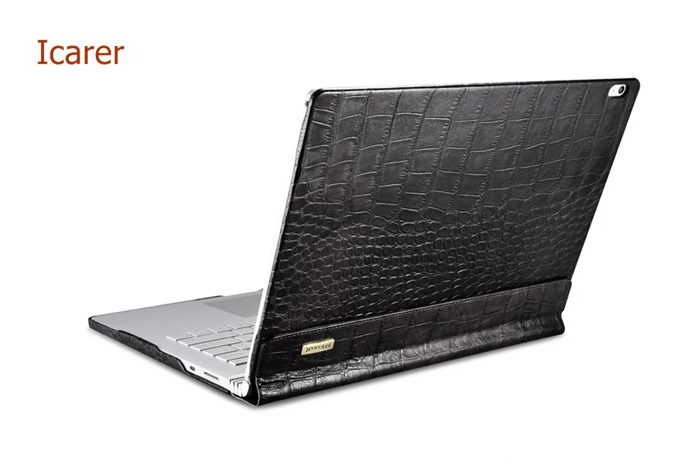 

Crocodile Pattern Genuine Leather Case for Microsoft Surface Book 2 13.5" Anti Shock Protetcive Leather Shell for Surface book 2