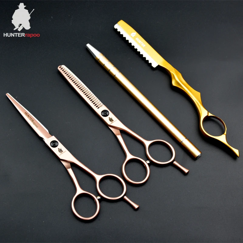 

30%OFF HT9132 hair scissors 5.5 inch professional barber scissors set hairstylist hair cut diy teeth thinning shears hair cliper