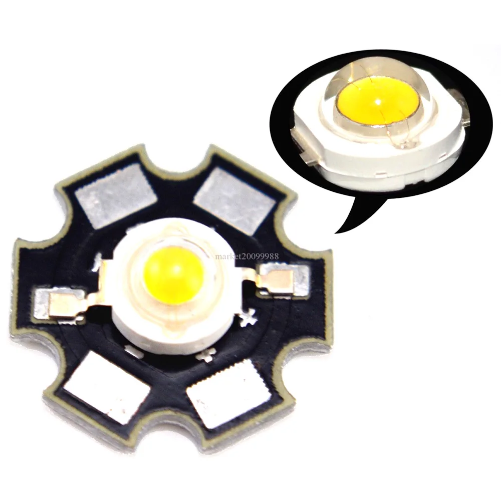 

LED Star PCB RGB/Warm/Cold white 3.2-3.6V LED Diode Mounted on 20mm Star PCB Aluminum Plate for Decoration Lighting 20pcs