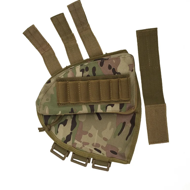 Titular de Munição ao ar Livre Airsoft Caça Tático Rifle Shotgun Malotes Bandolier Cinto Militar Slingshot Cartucho Bolsa 7 High Quality Esporte e Lazer