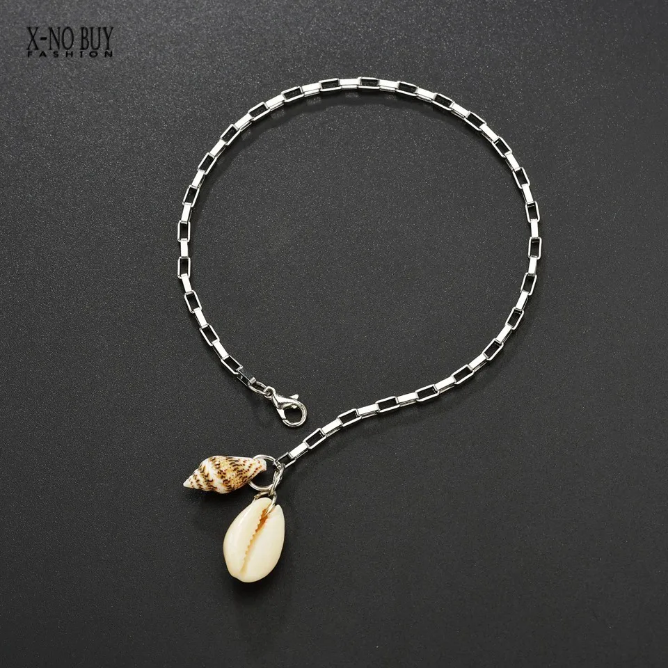 Летний морской бриз ракушка кулон из нержавеющей стали женские модели браслетов простые регулируемые Стразы высокого качества для свадебной вечеринки