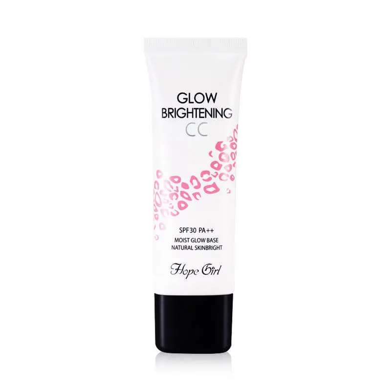 

HOPE GIRL Glow Brightening CC 40ml Natural Perfect Cover BB Cream Face Concealer Foundation CC Cream Makeup Base Korean Cosmetic