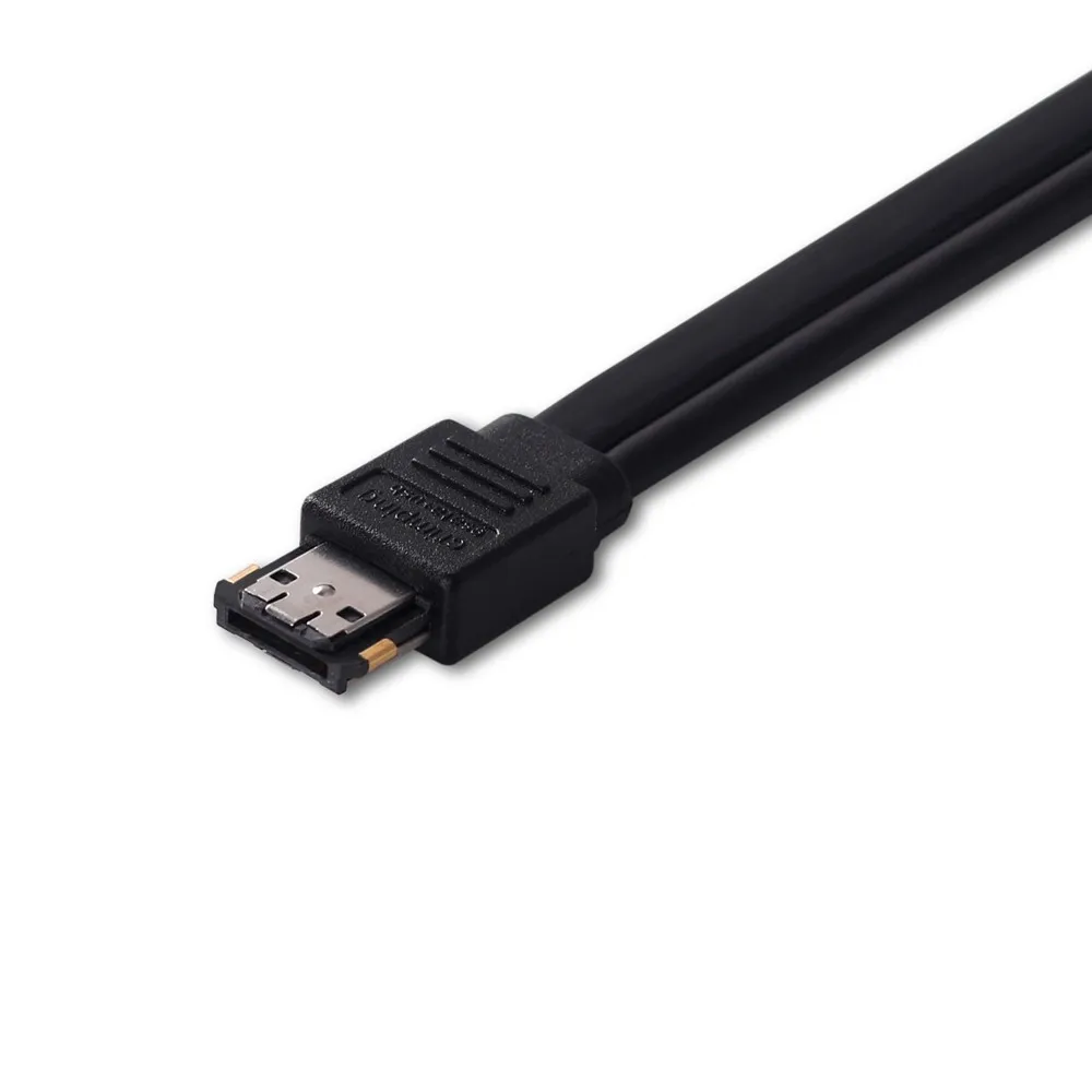ULT-Best eSATA USB eSATAp двойной Мощность 12V 5V кабель eSATAp SATA 7+ 15 22Pin данных Кабель-адаптер жесткого диска для 2," SSD HDD 0,5 м