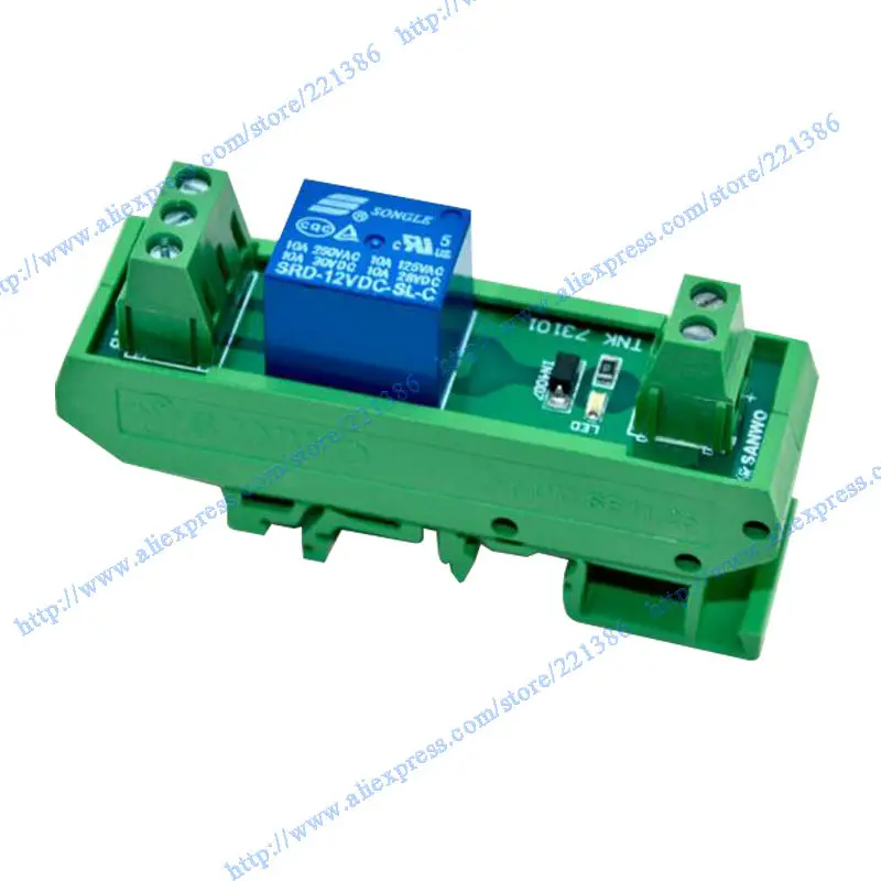 1 channel 5V 10A Songle Relay Module driver board output amplifier