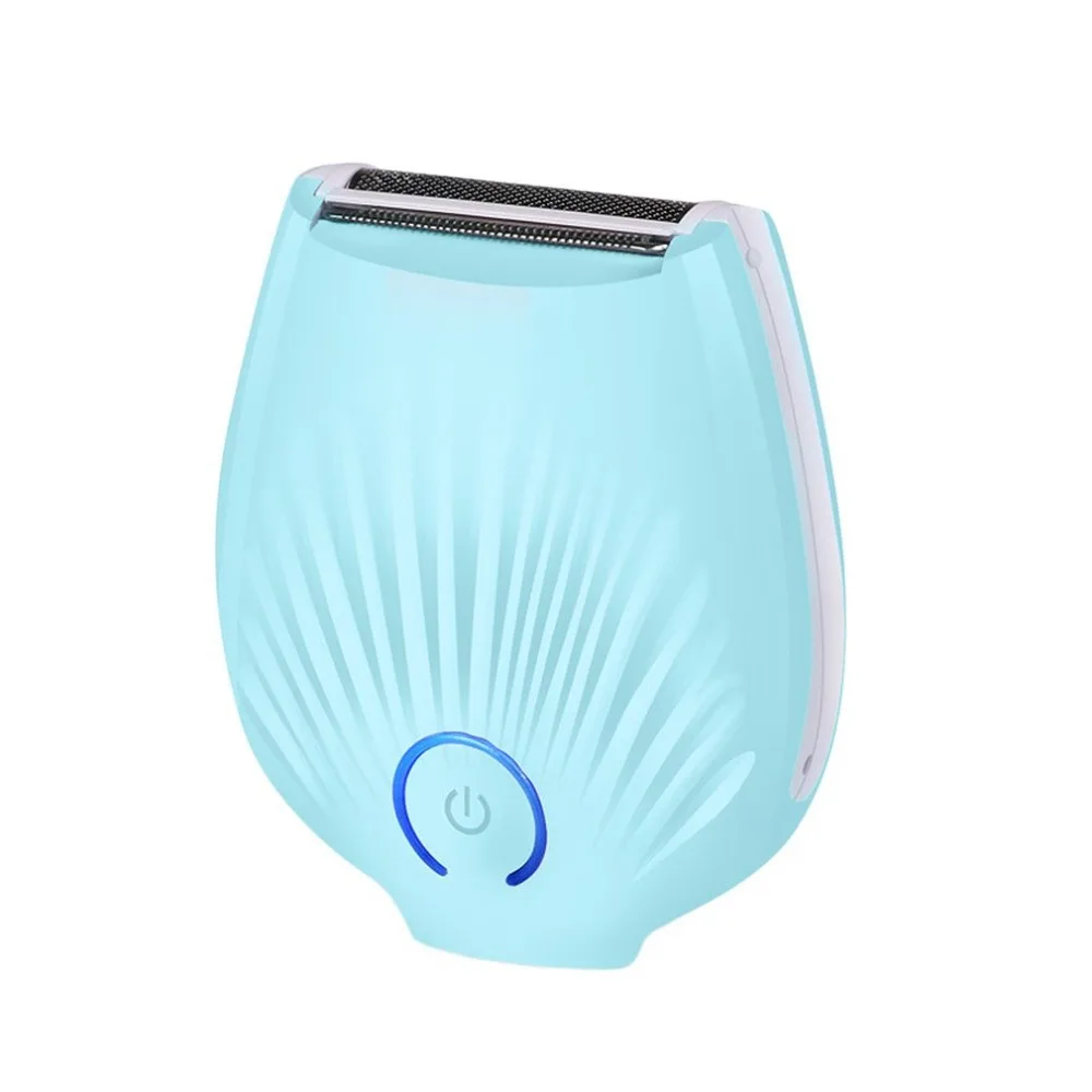 

Portable Lady Epilator Rechargeable Electric Denuding Machine USB Quick Charging Wet and Dry Using Shaver for The Whole Body