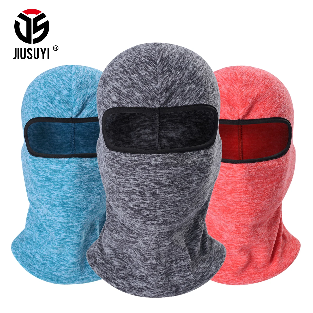 

Fleece Wool Thermal Winter Balaclava Neck Warmer Full Face Mask Snowboard Bicycle Helmet Liner Hat Beanie Fashion For Men Women