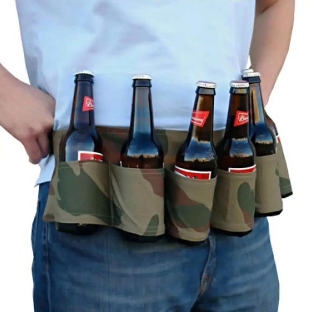 Buy 6 Pack Beer Belt Outdoor Climbing Beer Waistband