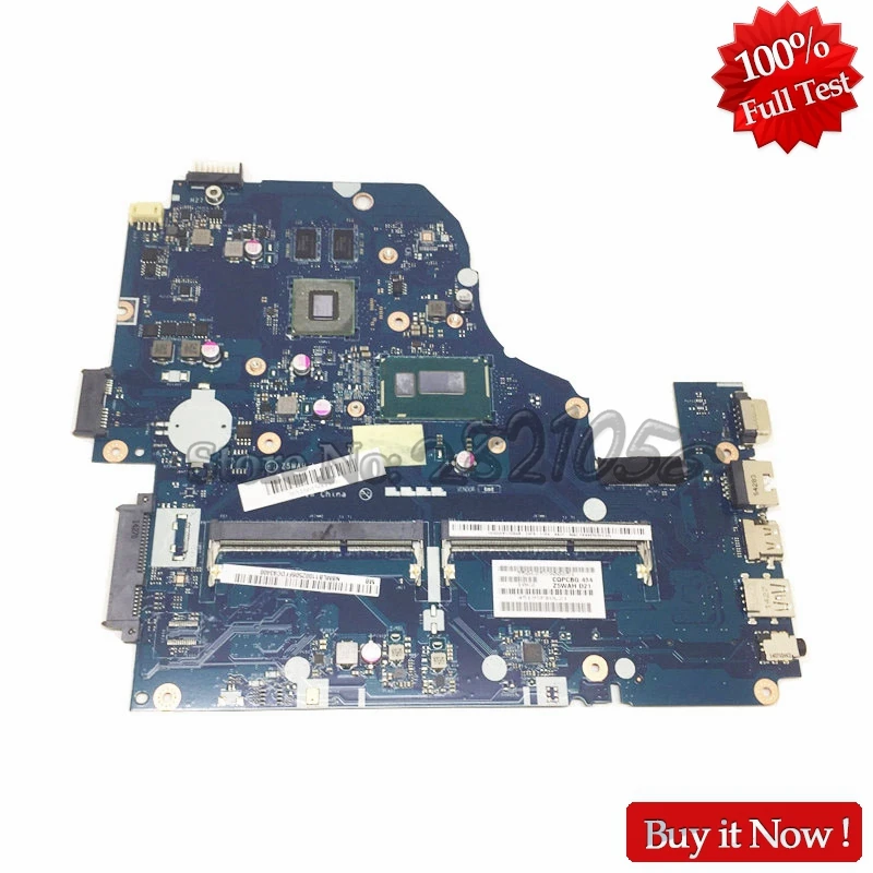 

NOKOTION Z5WAH LA-B162P Laptop motherboard For Acer aspire E1-571 E5-571G NBMLB11002 SR1EN I3-4030U CPU 820M gpu