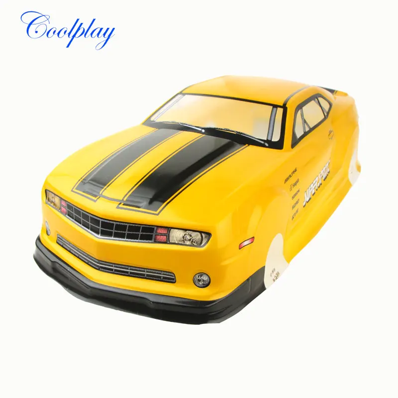 RC Car Body Shell 190 mm 1:10 PVC Painted for RC Hobby Racing Car 1/10 PVC RC Model On Road Drift Racing Car Yellow Shell Cover