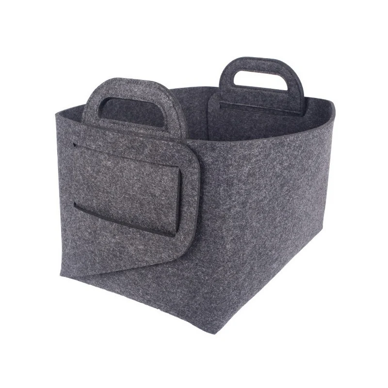 Creative Felt Storage Boxes & Bins Modern Home Organization For Clothing Toy Fashion Folding