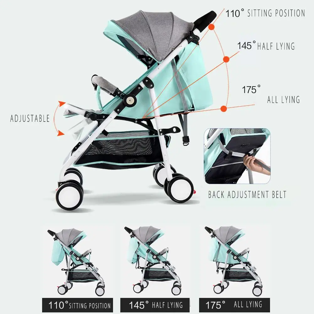 Kidlove, детская, младенческая, Противоударная, складная коляска, ультра-светильник, высокий пейзаж, детская коляска, коляска, детская люлька, От 0 до 3 лет