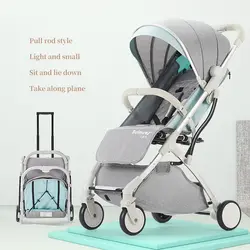 Детская коляска Beimens high landscape Baby car 80 см sleep 0-36 месяц использование супер легкая детская коляска может быть на самолете брендовая коляска