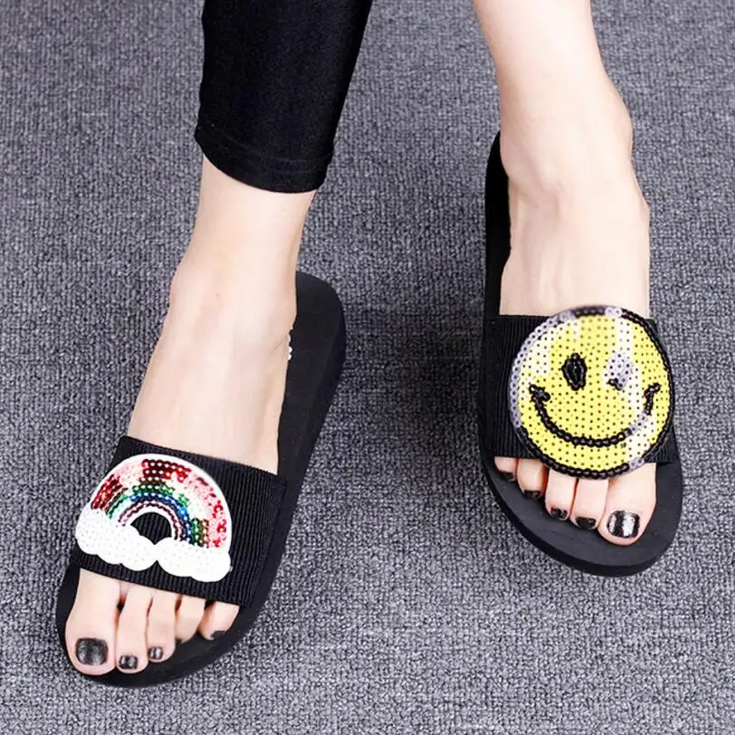 face flip flops