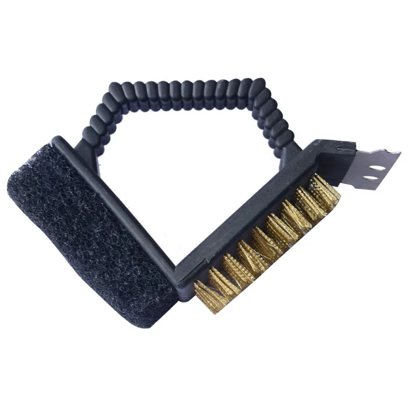 

Triple Barbecue Cleaner BBQ Grill Brush Barbeque Cleaner Barbacoa Churrasco Cozinha Necessaire BBQ Accessories