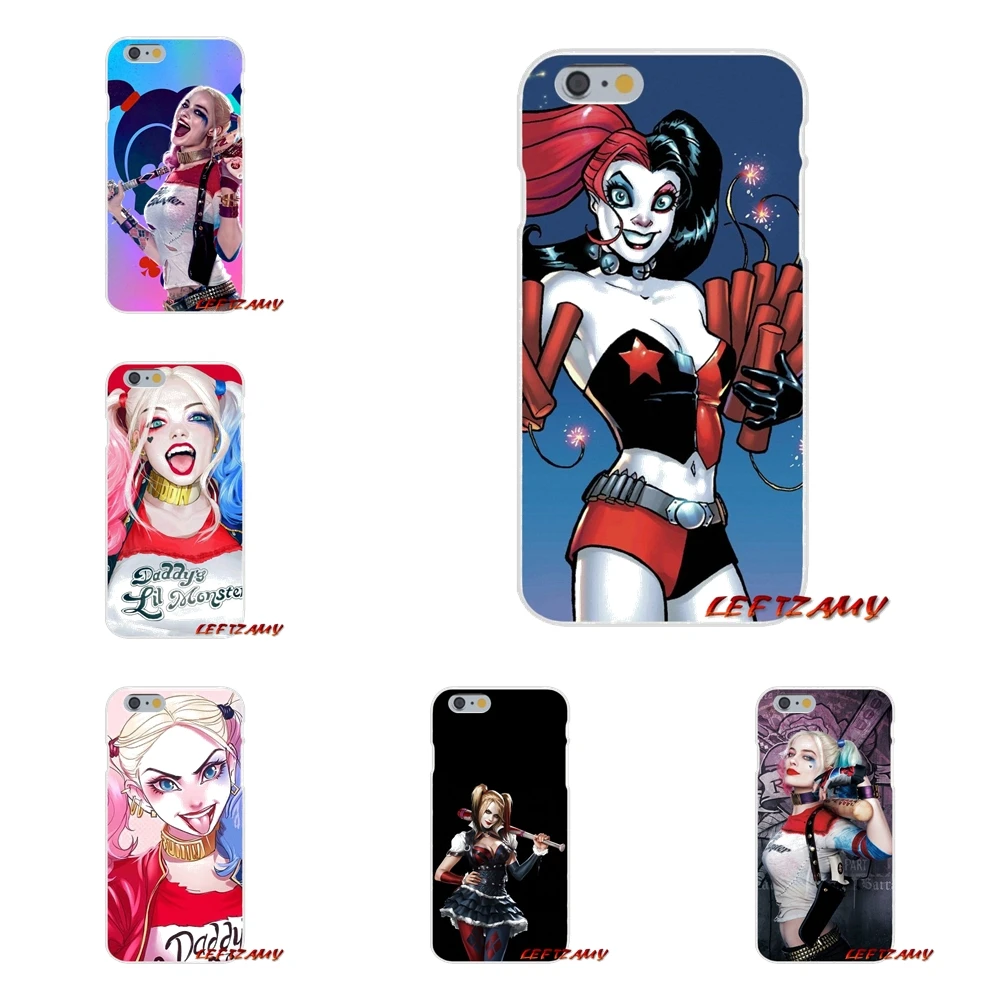 

For Xiaomi Redmi 3 3S 4A 5A Pro Mi4 Mi4C Mi5S Mi6X Mi Max2 Note 3 4 5A Accessories Phone Shell Covers Harley Quinn DC Comics