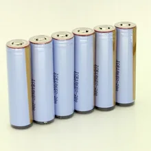6PCS Protected ICR18650-28A 2800mah Rechargeable Li-ion Battery with PCB