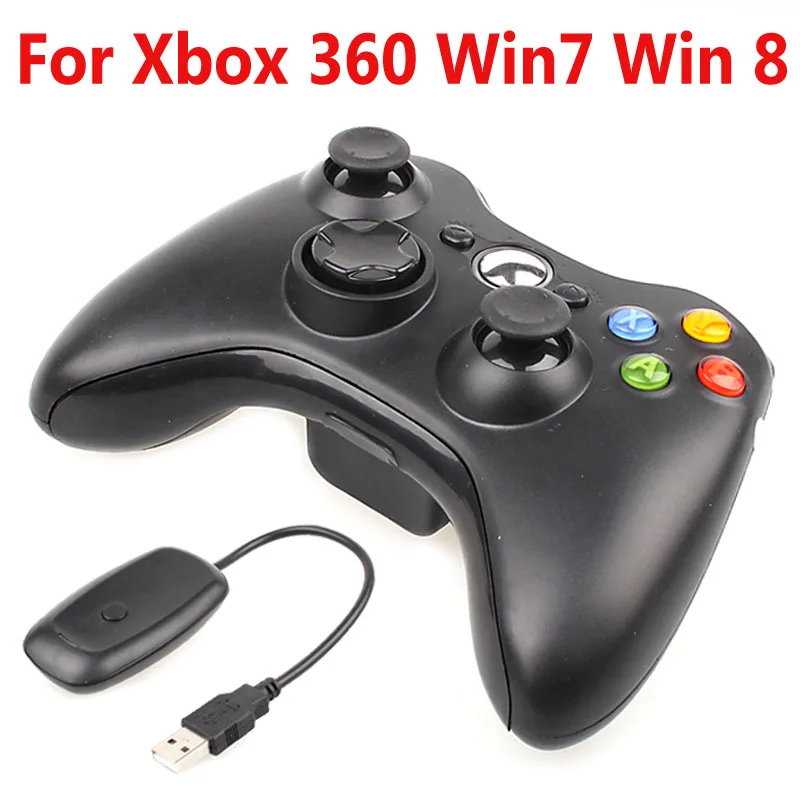 Беспроводной контроллер для Xbox 360 геймпад джойстик для X box 360 Jogos пульта Win7/8/10 PC геймпад для Xbox360