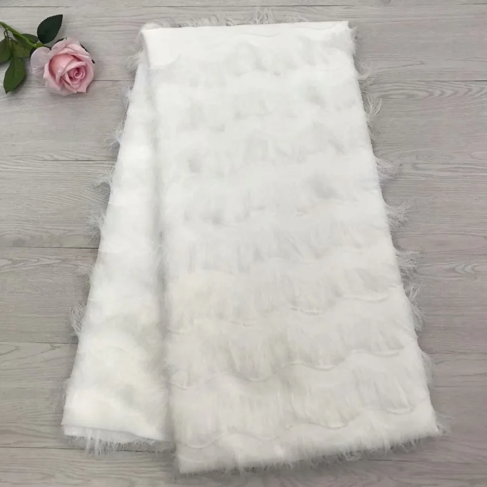 

2018 high quality Chiffon French cord Swiss net lace Nigerian African tulle mesh lace fabric for dress 5 y/lot YL0920