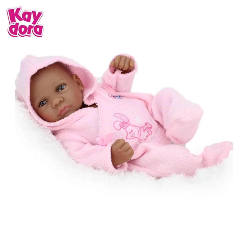 10 inch 25cm Silicone Reborn Baby Dolls Alive Lifelike