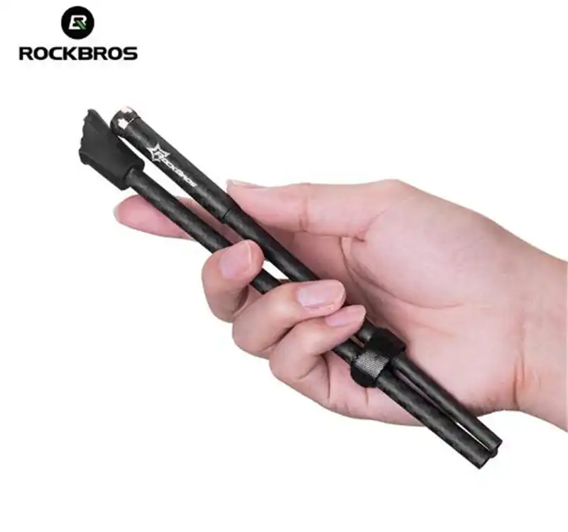 ROCKBROS велосипедная подставка из углеродного волокна, велосипедная стойка для парковки, велосипедная подставка для ног, Аксессуары для велосипеда - изображение