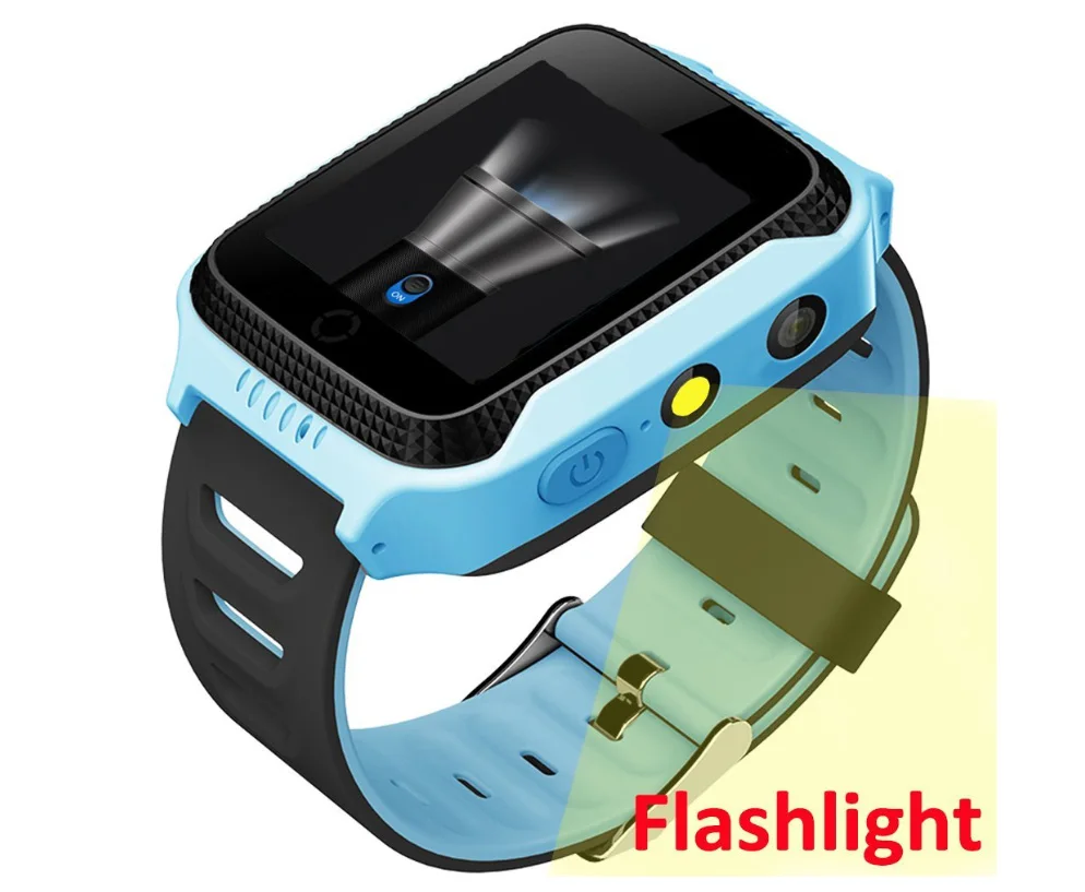 2018 Y21 Children GPS font b Smart b font font b Watch b font With Flashlight