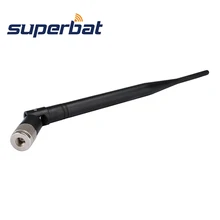 Superbat GSM резиновая Ducky Антенна 800mhz 3,5 DBi Omni антенна усилитель наклонно-поворотный дизайн SMA штекер 236 мм для телефона PCMCIA