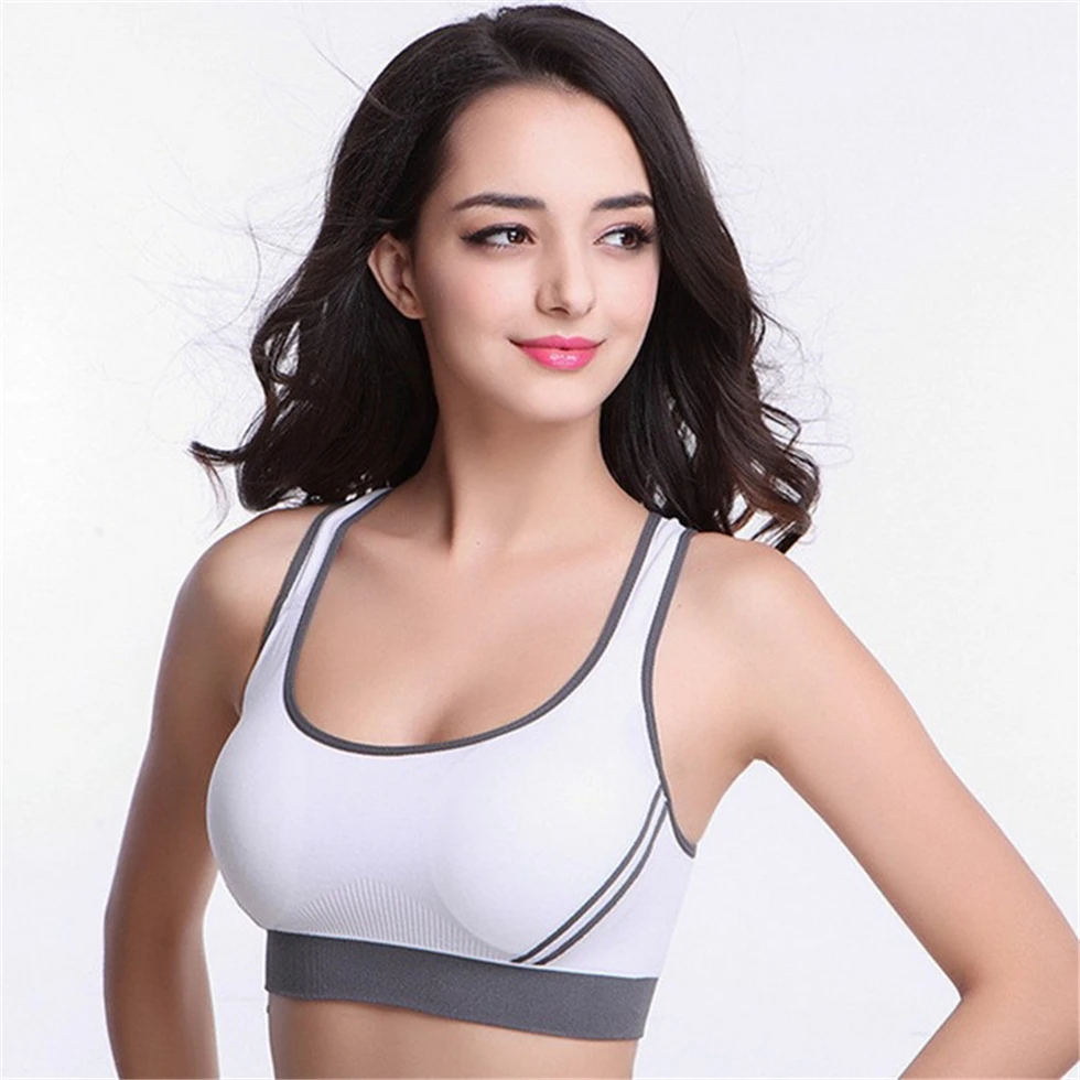  High Stretch Breathable push up bra Women Padded for Seamless Crop Bra seamless bra sujetadores par