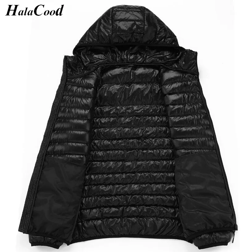 Down Jackets Men Winter Ultra Light Duck Down Coats Windproof Outwear Casual Brand