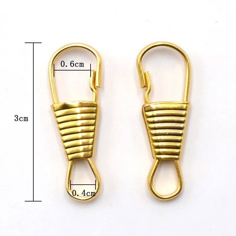 20 шт. металлические защелки, крючки, нагруженная застежка, Пряжка для ключей, аксессуары для сумок, цепочка, металлическая маленькая Пряжка, Чжу дан пряжка
