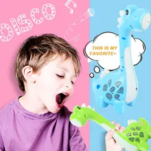 Запись динозавр говорящий динозавр умный динозавр история машина милый пластик Забавный Электрический говорить