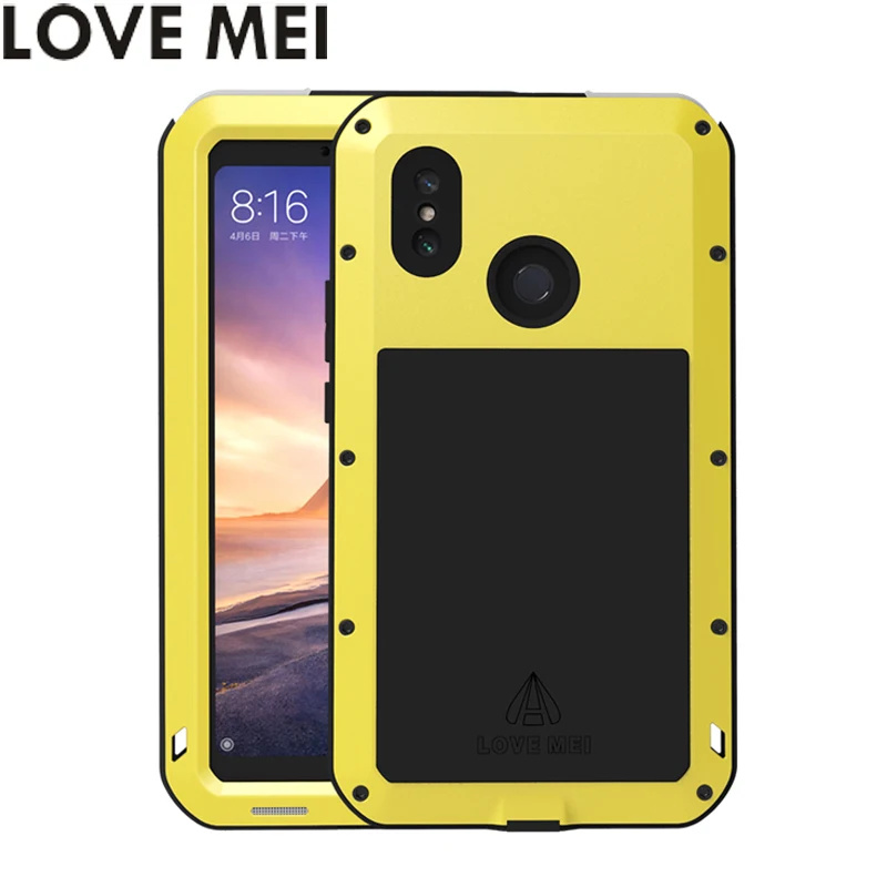 6 9 ''чехол LOVE MEI мощный чехол для Xiaomi Mi Max 3 Max3 тяжелых условий эксплуатации