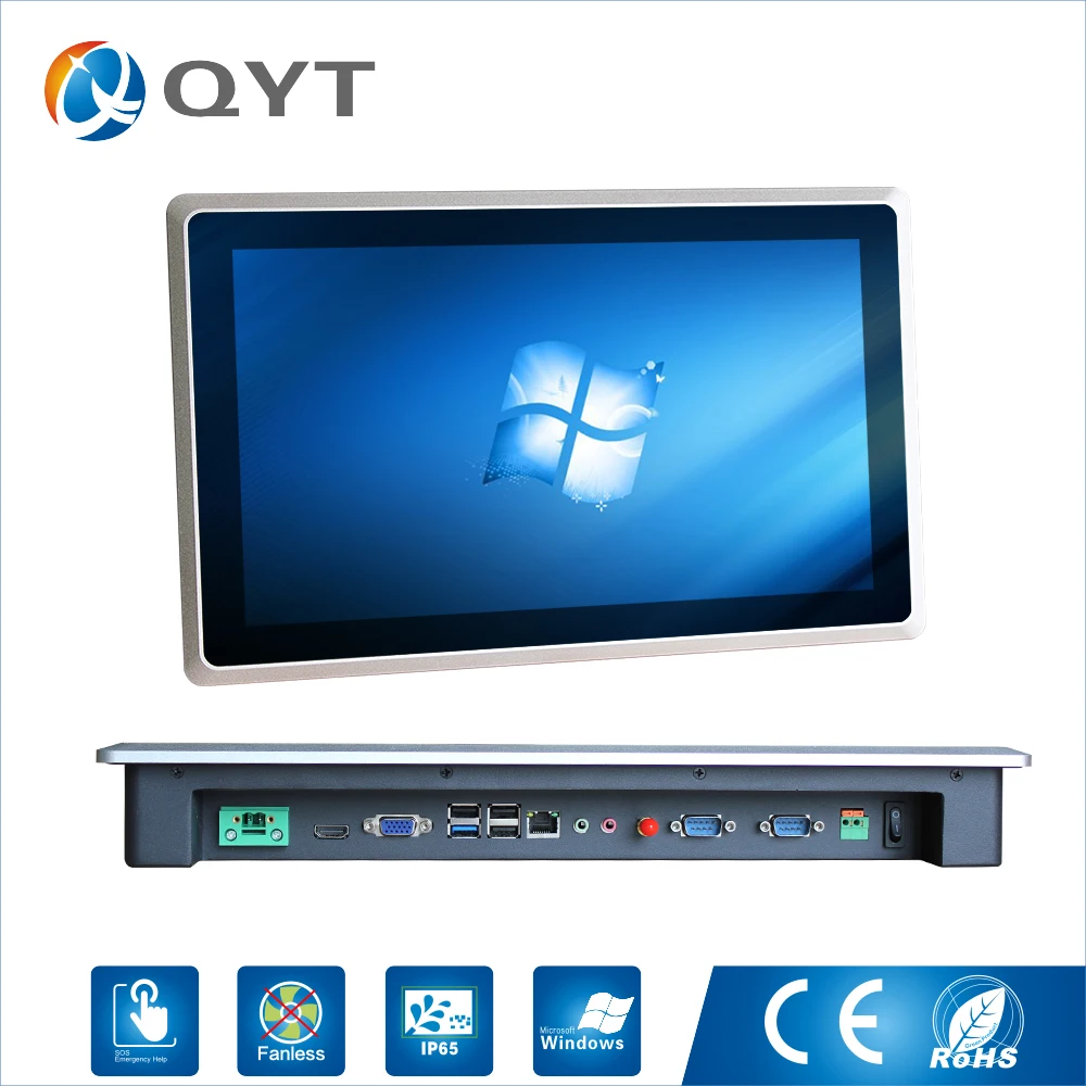 

15.6" Intelligent AIO Panel PC Squre Win7 System Capacitive Touch Screen CPU 3337U Debian OS