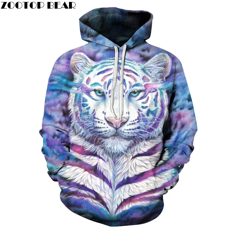 

Colorful Tiger 3D Sweatshirts Men Women Hoodies Hooded Pullover Unisex Women Tracksuits Fashion Coat 6xl Quality Outwear New
