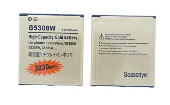 

Seasonye 10pcs/lot 3030mAh EB-BG530BBC / CBE EB-BG531BBE Replacement Battery For Samsung Galaxy Grand Prime G5308W G5306W G5309W
